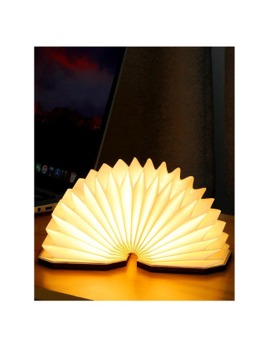 Lámpara Acordeón Plegable ZBOLE LED USB Nuez 1200mAh