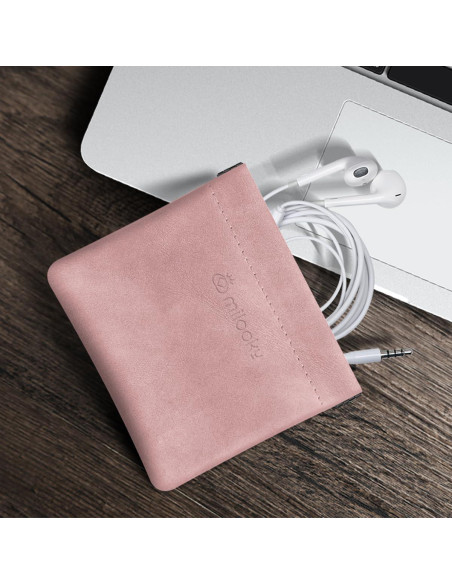 Funda Estuche Impermeable para Auriculares Miloocul Rosa Funda Estuche Impermeable para Auriculares Miloocul Rosa