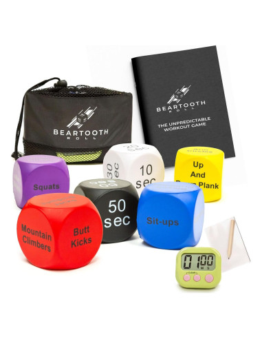 Dados de Ejercicio Beartooth - Juego de Fitness Portátil