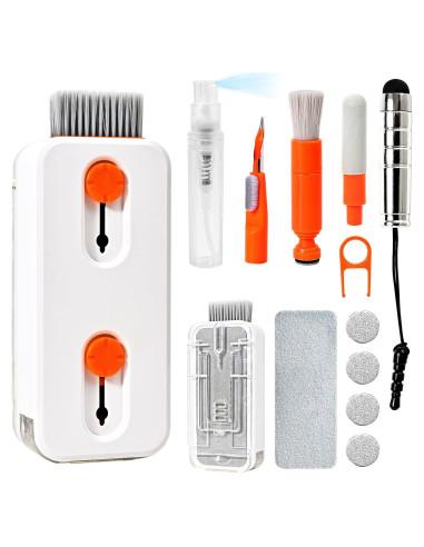 Kit de limpieza para teclado y pantalla Alatinlamp - Naranja