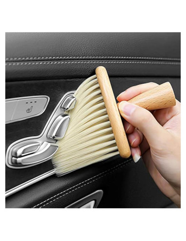 Kit de Cepillos Detalladores Dgcoatmep - Limpieza Suave para Autos