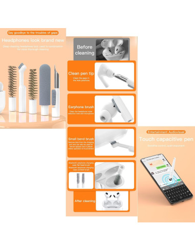 Kit de Limpieza Multifuncional LOKEKE 32 en 1 para Electrónicos