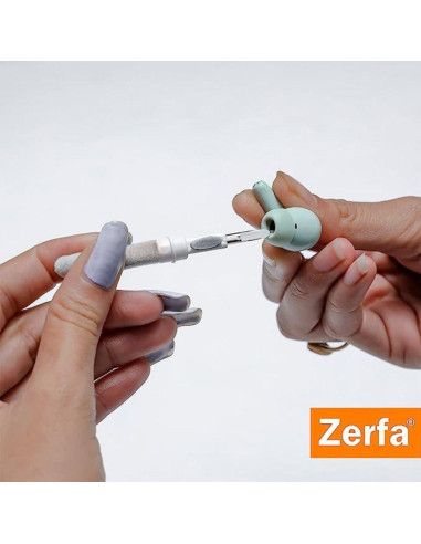 Kit de limpieza 5 en 1 Zerfa para teclado y auriculares