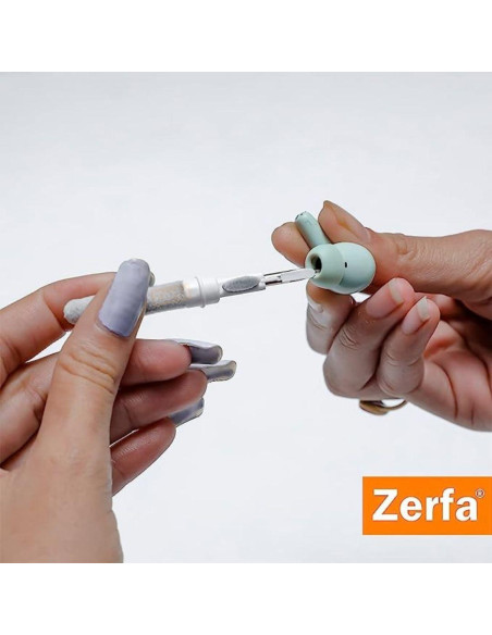 Kit de limpieza 5 en 1 Zerfa para teclado y auriculares Kit de limpieza 5 en 1 Zerfa para teclado y auriculares