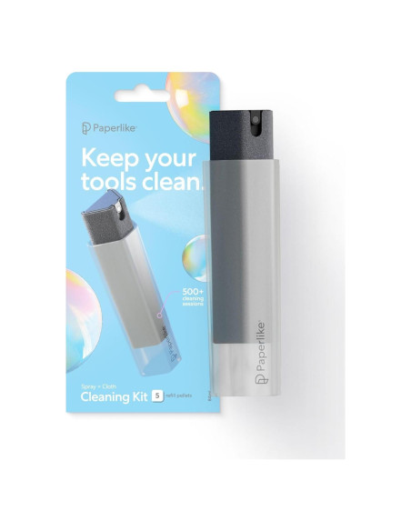 Kit de limpieza recargable Paperlike - Botella spray + 5 tabletas Kit de limpieza recargable Paperlike - Botella spray + 5 tabletas