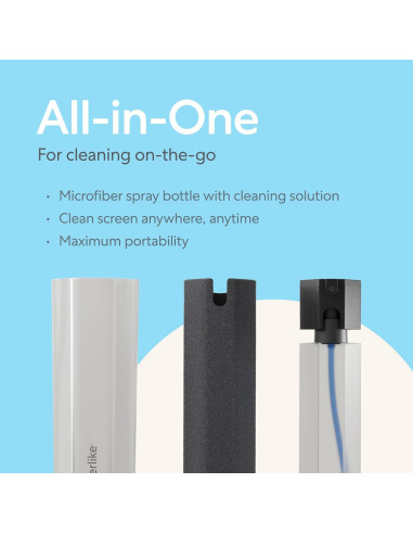 Kit de limpieza recargable Paperlike - Botella spray + 5 tabletas