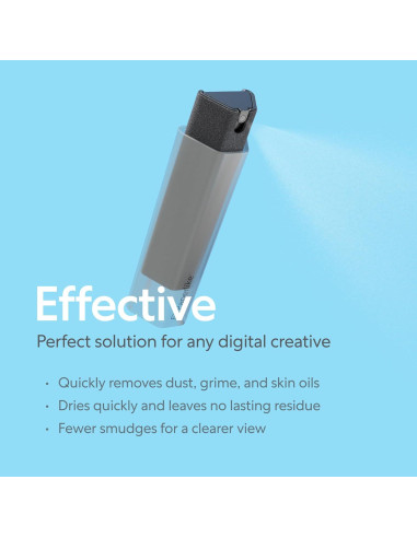 Kit de limpieza recargable Paperlike - Botella spray + 5 tabletas