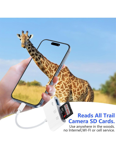 Lector de Tarjeta SD USB-C VIFIGEN para iPhone 16/15, iPad