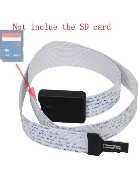 Adaptador Micro SD a SD Flexible daier 53.5cm para GPS Adaptador Micro SD a SD Flexible daier 53.5cm para GPS