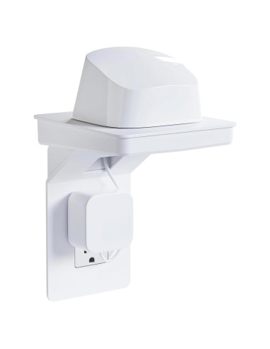 Estante de Outlet ECHOGEAR Blanco para Decora/GFCI - Soporta 2.27 kg
