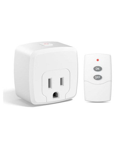 Enchufe Remoto Inalámbrico HBN 15A 1875W con Control