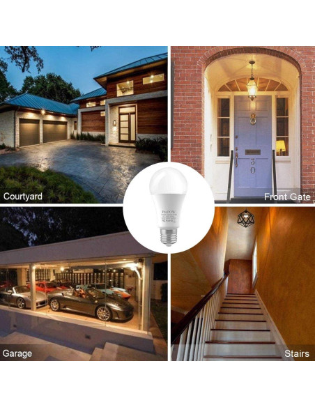 Bombillas LED ProPOW con Sensor de Movimiento Radar 12W 2-Pack Bombillas LED ProPOW con Sensor de Movimiento Radar 12W 2-Pack