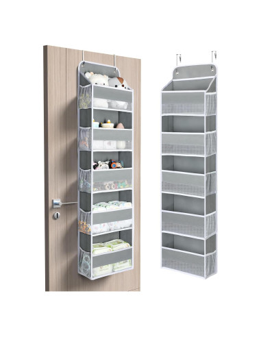 Organizador sobre la puerta Yecaye 5 niveles gris 20 kg
