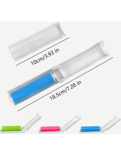 Paquete de 3 Rodillos Quitapelusas Reutilizables Quaocens 2