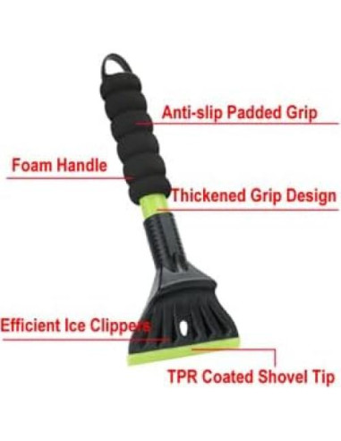 Raspador de Hielo Nibule G002 con Mango de Espuma 12 cm