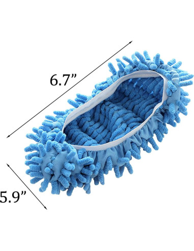 Cubiertas de Zapatillas de Limpieza Acronde - 5 Pares Microfibra