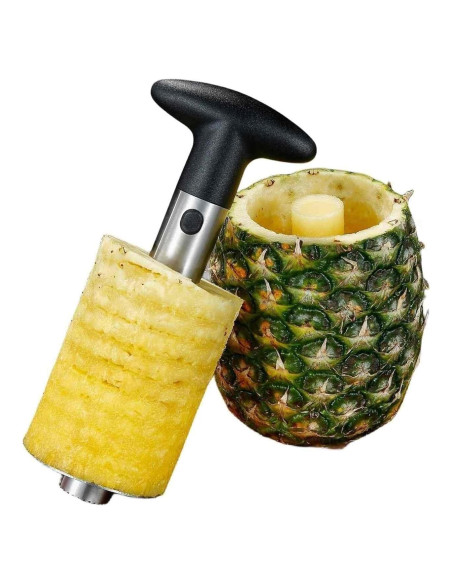 Cortador y Corador de Piña VATUKOK de Acero Inoxidable Cortador y Corador de Piña VATUKOK de Acero Inoxidable