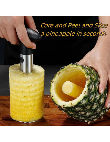Cortador y Corador de Piña VATUKOK de Acero Inoxidable