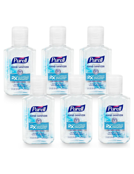 Gel Desinfectante de Manos Purell Advanced 2 oz - Paquete de 6 Gel Desinfectante de Manos Purell Advanced 2 oz - Paquete de 6