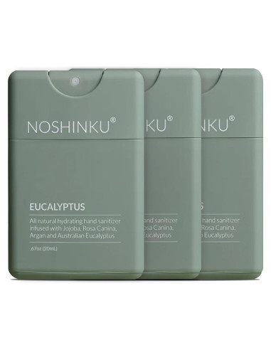 Desinfectante de Manos Noshinku Eucalipto 3-Pack 140g