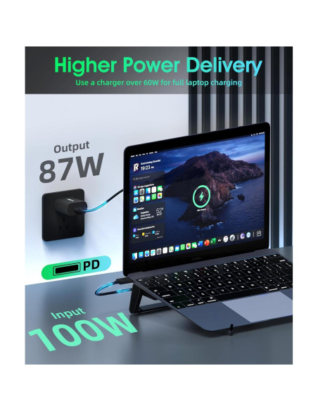 Soporte Docking 9 en 1 BoYata USB-C con HDMI 4K y 3 USB 3.0 Soporte Docking 9 en 1 BoYata USB-C con HDMI 4K y 3 USB 3.0