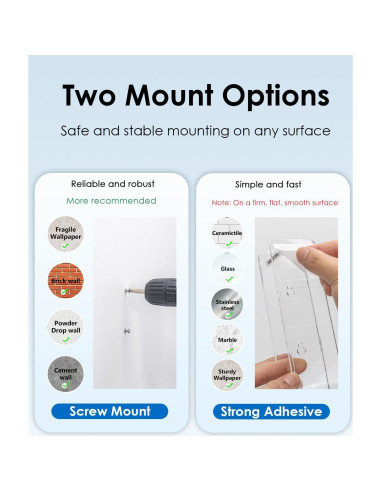 Soporte de Montaje en Pared para Laptop HaoHaio 5.8x19.6cm