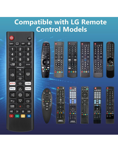 Control Remoto Universal OMAIC para TV LG - Paquete de 2