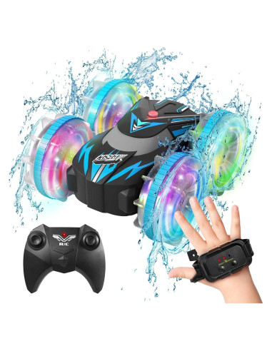 Coche RC Anfibio CGSGDK 4WD 15 km/h con Control Remoto