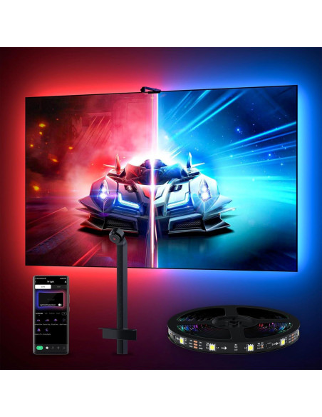 Tiras de Luz LED RGB MIHEAL 3.8M para TV 32-60" Tiras de Luz LED RGB MIHEAL 3.8M para TV 32-60"