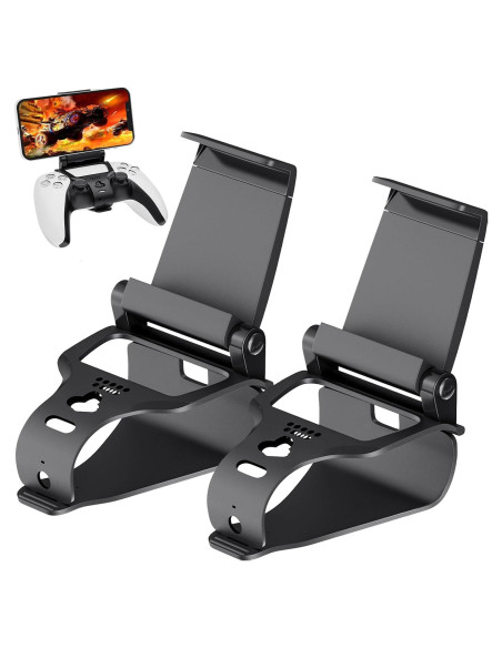 Soporte para Teléfono PS5 Gepicest - 2 Clips Ajustables Soporte para Teléfono PS5 Gepicest - 2 Clips Ajustables