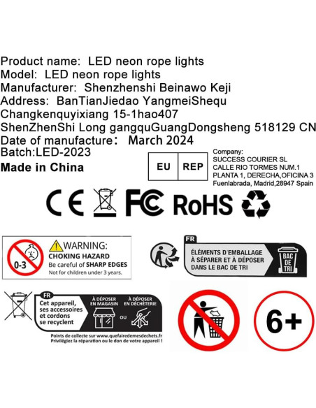 Tiras de Luz LED 30m LETIANPAI RGB Control APP y Remoto Tiras de Luz LED 30m LETIANPAI RGB Control APP y Remoto