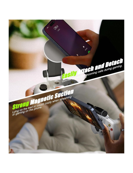 Clip de Montaje Magnético para Controlador Xbox - Plata Clip de Montaje Magnético para Controlador Xbox - Plata