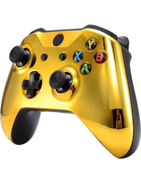 Carcasa Frontal Cromo Dorado eXtremeRate para Xbox One S/X 1708 Carcasa Frontal Cromo Dorado eXtremeRate para Xbox One S/X 1708