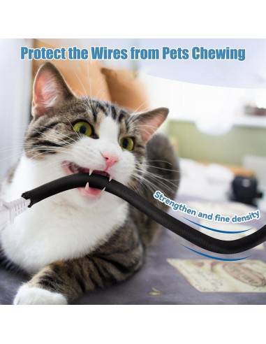 Manga Protectora de Cables para Mascotas Wengus 3.05 m 0.64 cm