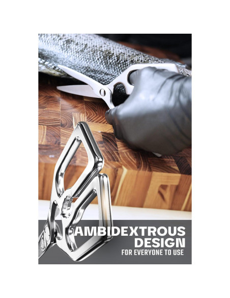 Tijeras de Cocina Dalstrong Ambidiestras - Acero Inoxidable 20.8 cm Tijeras de Cocina Dalstrong Ambidiestras - Acero Inoxidable 20.8 cm
