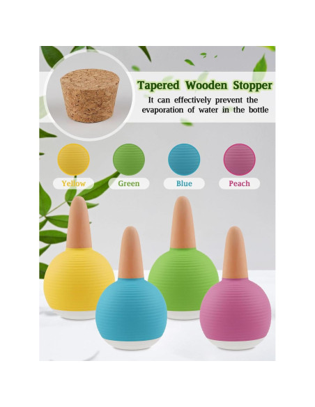 Esferas de Riego Automático Kalolary 4 Pcs 430 ml Terracota Esferas de Riego Automático Kalolary 4 Pcs 430 ml Terracota