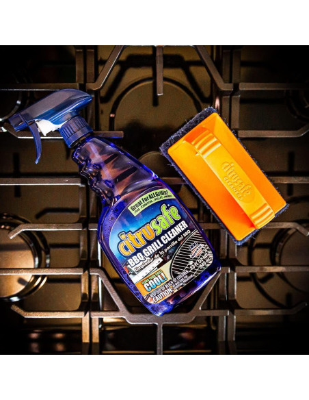 Limpiador de Parrilla CitruSafe 23oz - Spray Desengrasante Natural Limpiador de Parrilla CitruSafe 23oz - Spray Desengrasante Natural