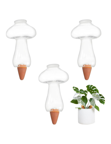 3 Esferas de Riego Automático Gewosi 500 ml para Plantas 3 Esferas de Riego Automático Gewosi 500 ml para Plantas