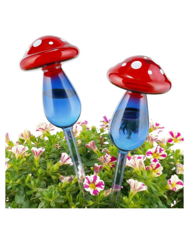 Regador Automático de Plantas NiHome 2-Pack Vidrio 26 cm
