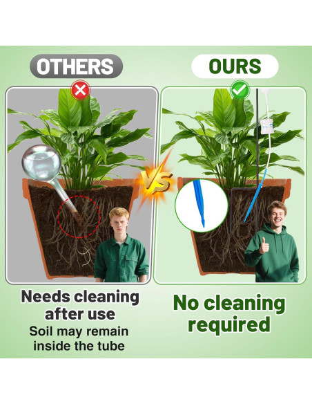 Juego de 2 Bolsas de Goteo para Plantas 500ml Alphatool Juego de 2 Bolsas de Goteo para Plantas 500ml Alphatool