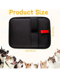 Guantes de Remoción de Pelo de Mascota Chenyanc 2 Pcs 2