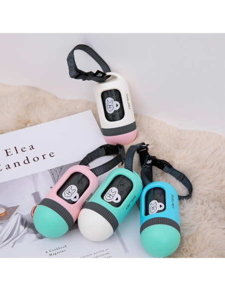 Dispensador de bolsas para excremento de perro SVD.PET Jade/Blanco Dispensador de bolsas para excremento de perro SVD.PET Jade/Blanco