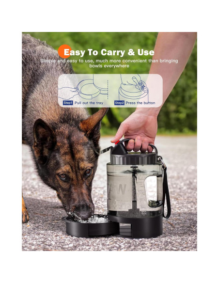 Botella de Agua Grande para Perros SwSun 77oz a Prueba de Fugas Botella de Agua Grande para Perros SwSun 77oz a Prueba de Fugas