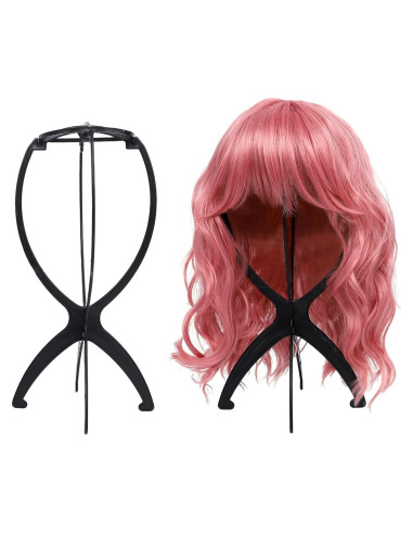 Soportes para Pelucas Seewaazee - Paquete de 2, 35 cm