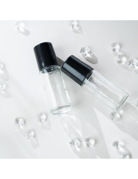 Botellas de Vidrio con Rodillo Cchenxxi 30ml 2pcs para Aceites Botellas de Vidrio con Rodillo Cchenxxi 30ml 2pcs para Aceites