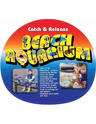 Acuario de Playa Dry Branch 20x20x17 cm, Kit Educativo