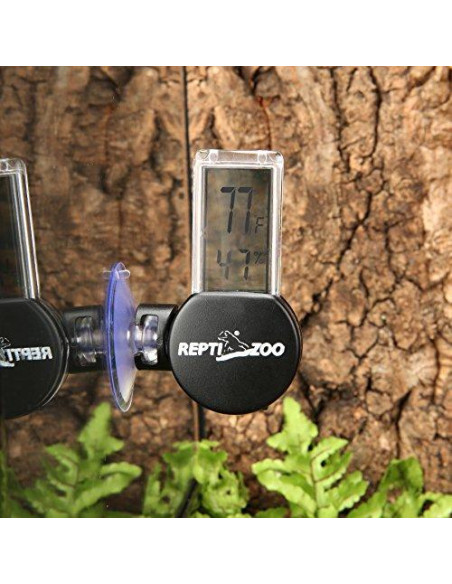 Termómetro Higrómetro Digital REPTI ZOO para Terrario 13.97 cm Termómetro Higrómetro Digital REPTI ZOO para Terrario 13.97 cm