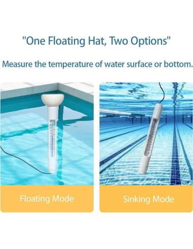 Termómetro Flotante para Piscina Guangzhou - Lectura Fácil