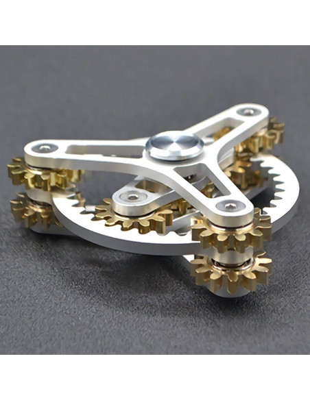 Spinner de Fidget Wewinn de Latón con Engranajes y 12 Rodamientos Spinner de Fidget Wewinn de Latón con Engranajes y 12 Rodamientos