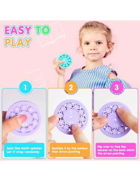 Spinner Matemático Antiestrés Chengdu - Juego Multiplicación Spinner Matemático Antiestrés Chengdu - Juego Multiplicación